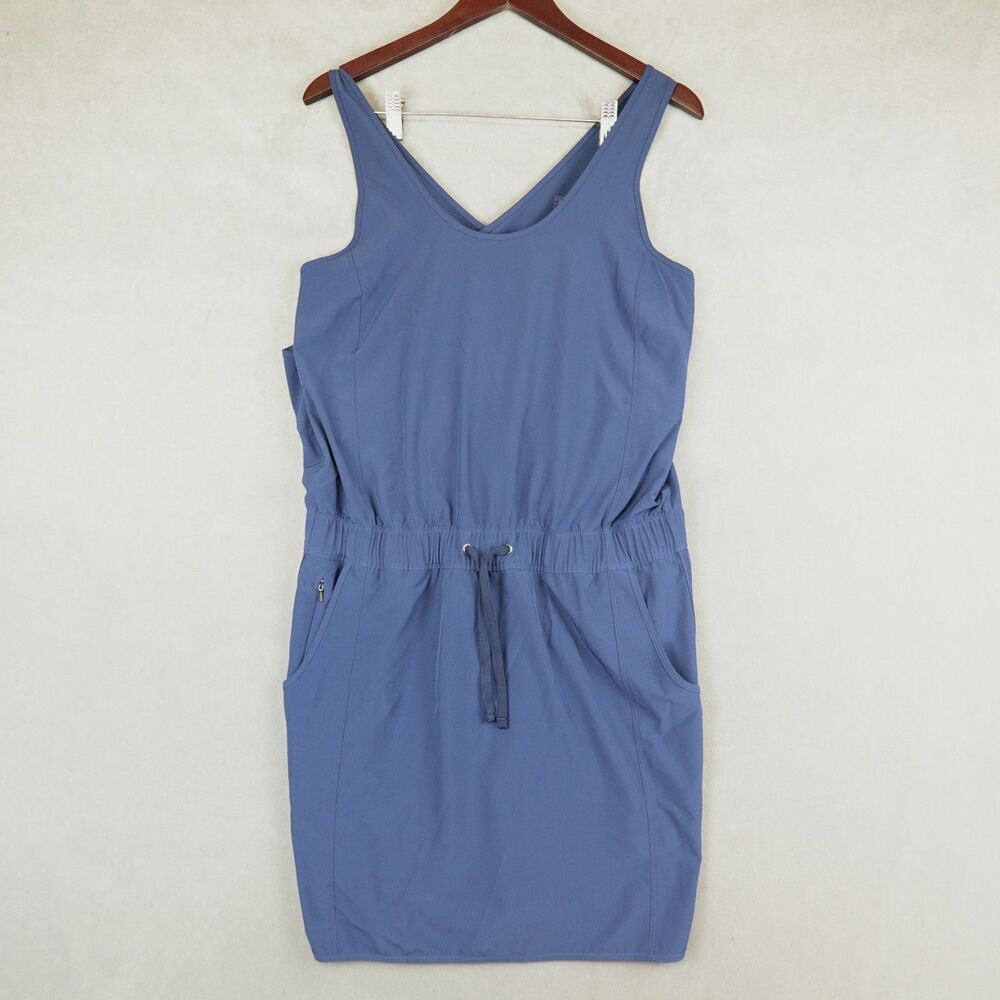 Patagonia Fleetwith Dress Racerback Cinch Waist Womens Large Lightweight